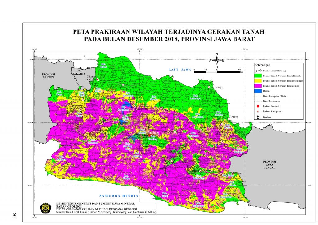 Data PVMBG Tentang Wilayah Potensi Gerakan Tanah di ...