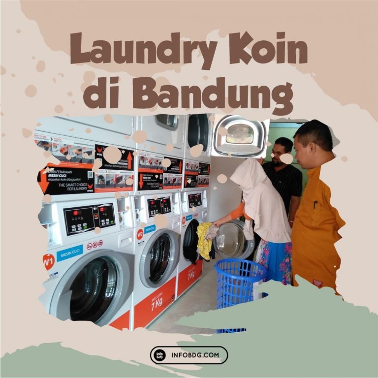 Praktis! Cuci Kilat di Coin Laundry Bandung