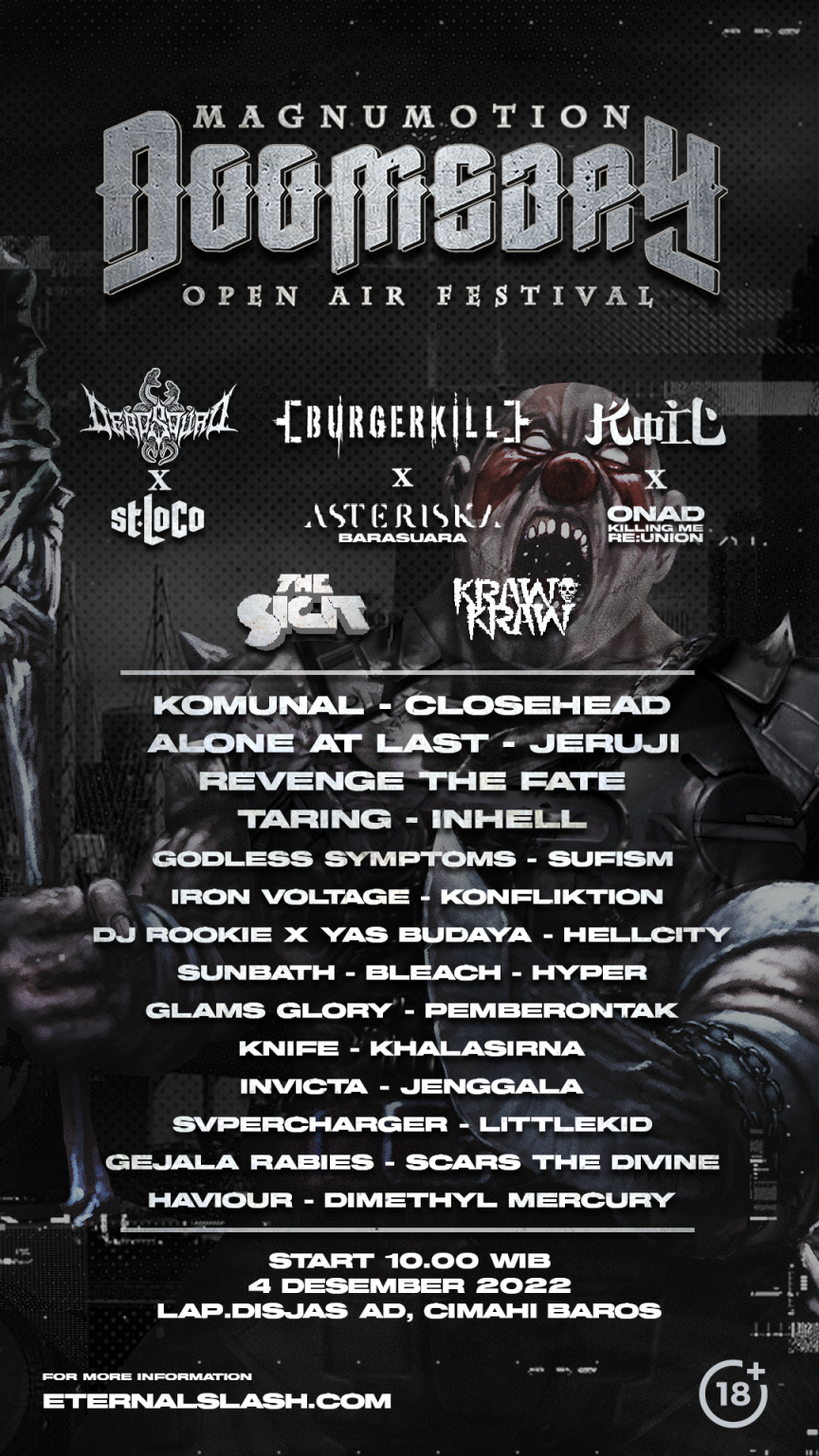 Event Musik Bandung Doomsday Open Air Festival 2022 Infobdg Event musik bandung doomsday open air festival 2022 infobdg