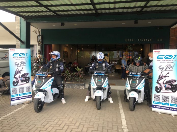 Test RIde Yamaha E01 Yamaha E01