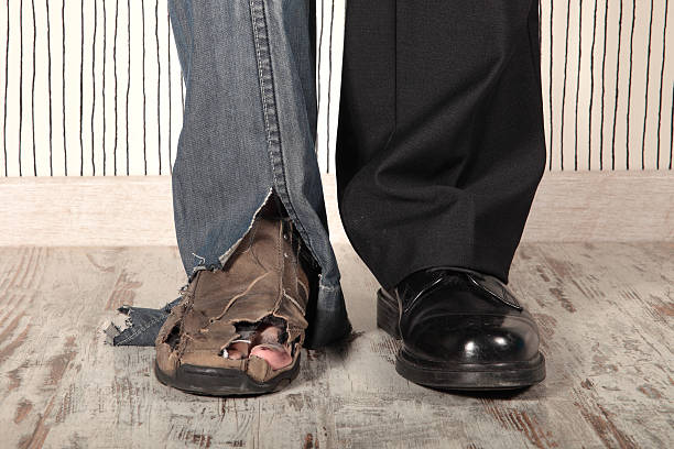 concept of rich and poor in a person