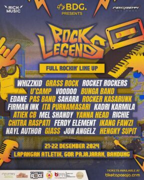 21-22 Desember 2024, Rock Legends 21-22 Desember 2024, Rock Legends