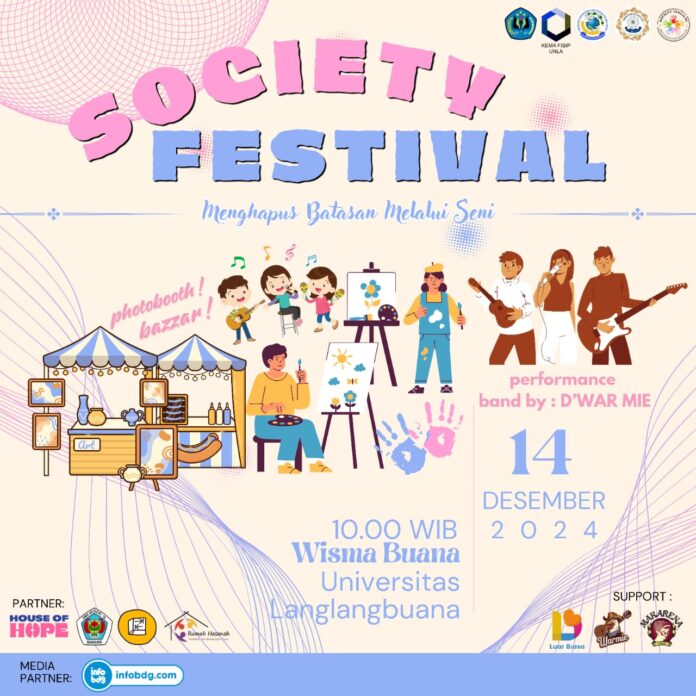 society festival bandung Society Festival 2024