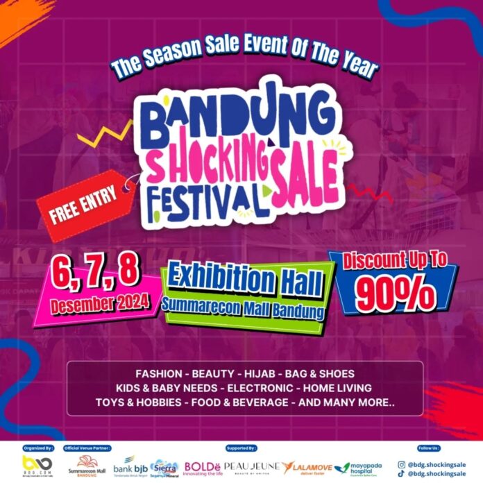 Bandung Shocking Sale Festival 2024 Bandung Shocking Sale Festival 2024