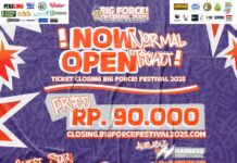 Normal Ticket Big Force! Festival 2025 Resmi Dibuka, Saatnya Amankan Spot Terbaikmu!