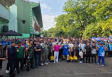 PERSIB Bersama Pemkot Bandung Ajak Warga Rawat Lingkungan Kota