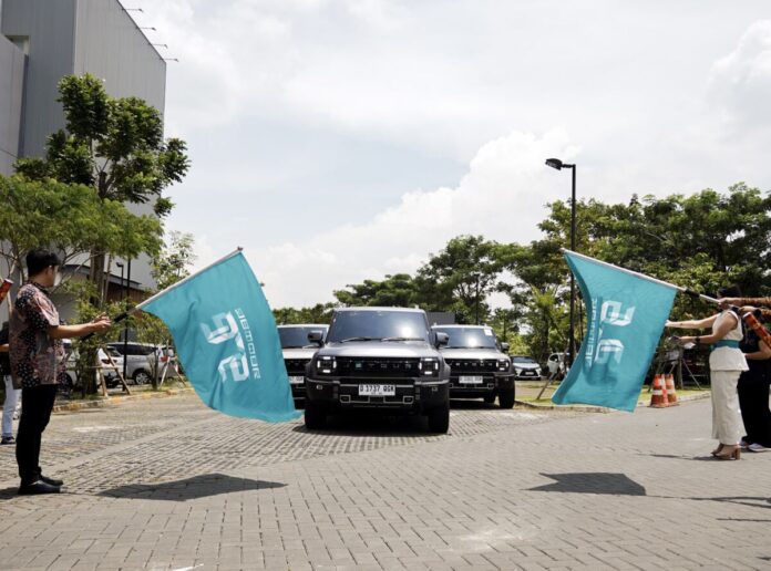 Pelepasan unit JETOUR T2 di Bandung