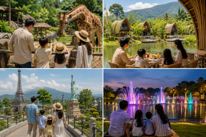 1 Hari Keliling Bandung Bersama Keluarga, Dari Lihat Satwa hingga Dancing Fountain