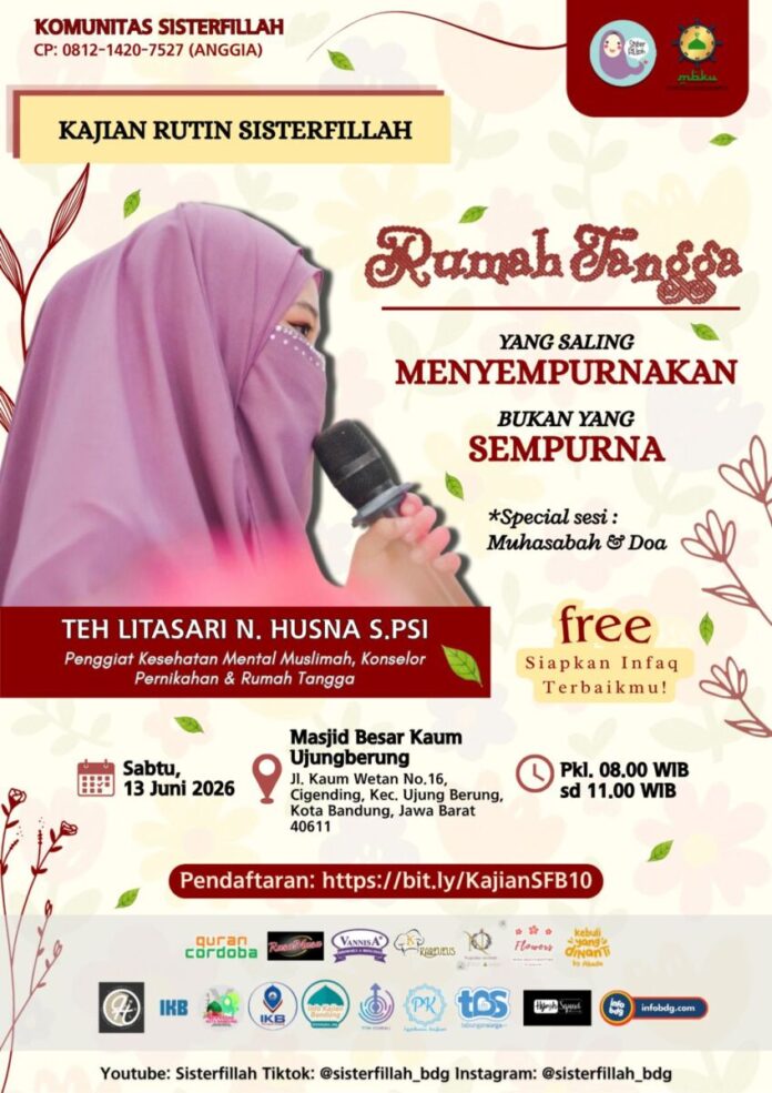 Sisterfillah Rumah Tangga
