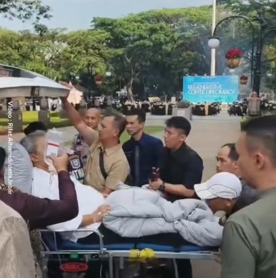 sakit walikota bandung dilarikan ke IGD
