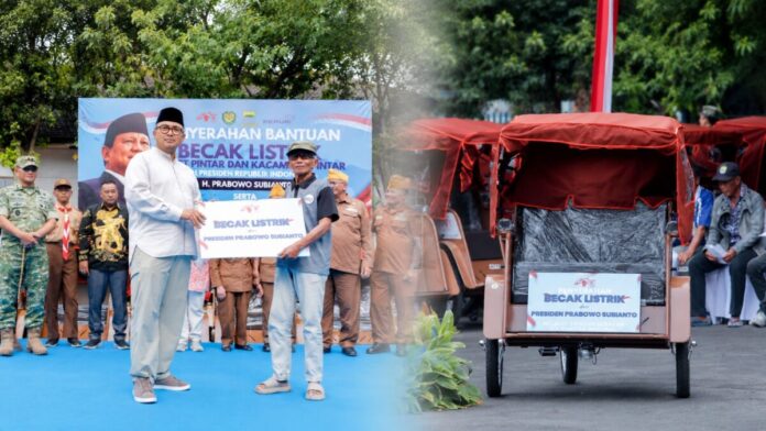 Becak Listrik Web