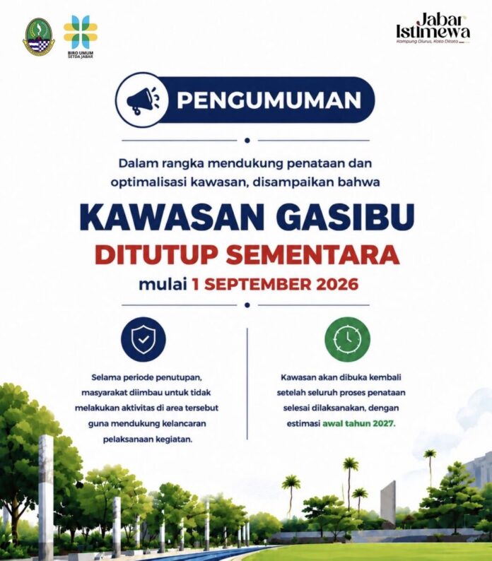 Gasibu Ditutup